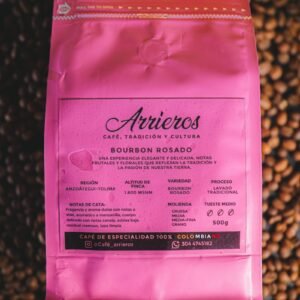 Café variedad Bourbon Rosado